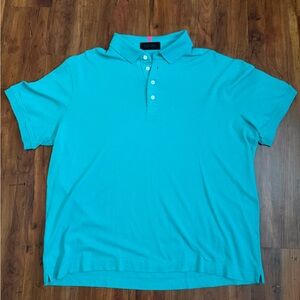 G/Fore Polo Shirt Pique Knit Performance Men’s Extra Large Blue